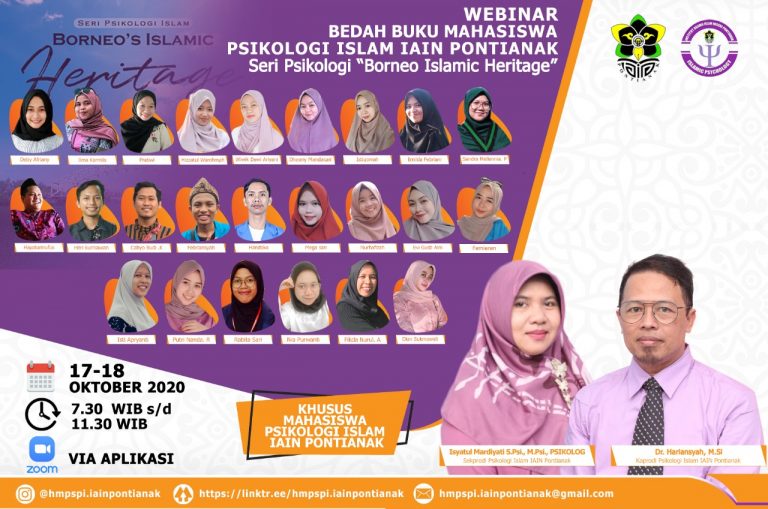 Webinar dan Launching Buku Borneo’s Islamic Heritage Psikologi Islam