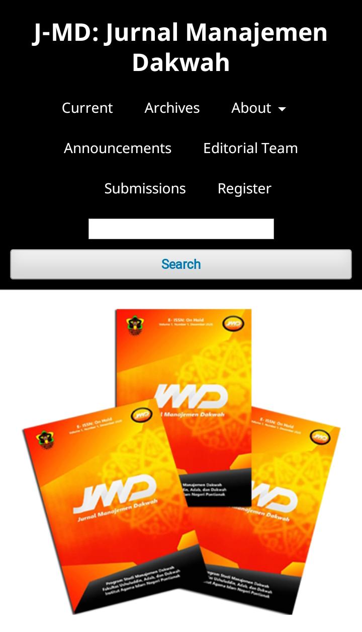 Prodi Manajemen Dakwah FUAD IAIN Pontianak Launching Jurnal Manajemen Dakwah (JMD) Edisi Perdana