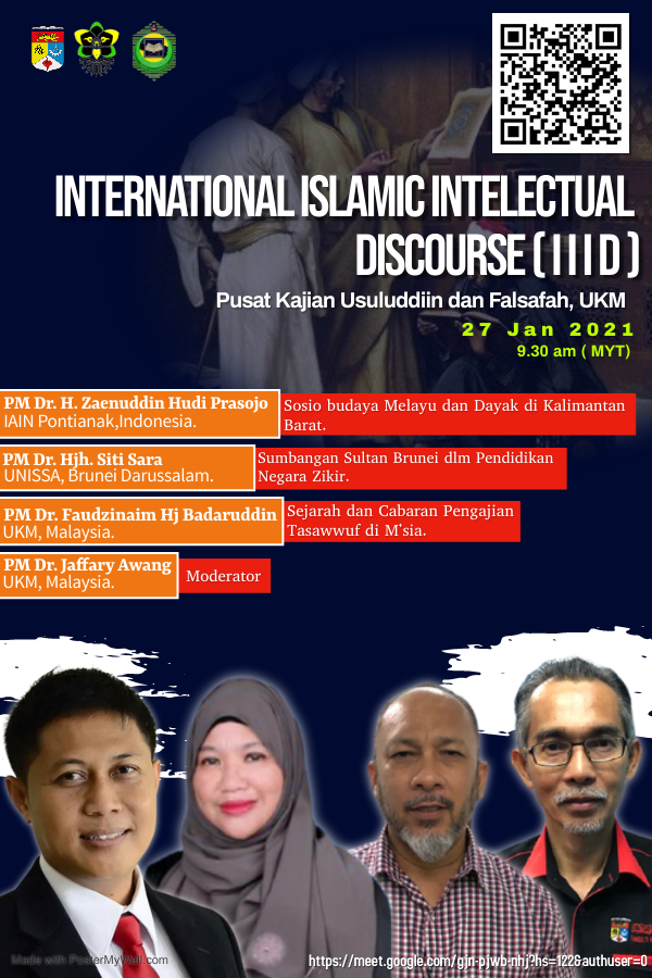 Dosen FUAD IAIN Pontianak Menjadi Presenter pada International Islamic Intelectual Discourse