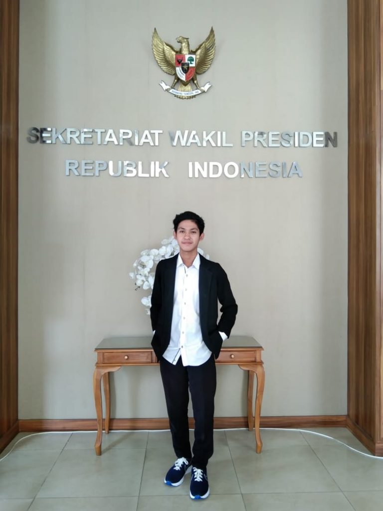 Rahmat Hidayat Bersama Geni Nusa Kunjungi Kantor Wakil Presiden Republik Indonesia