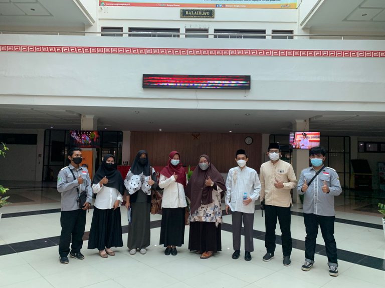 Tim Monitoring PPL FUAD 2021 Mengunjungi Pemkot Singkawang