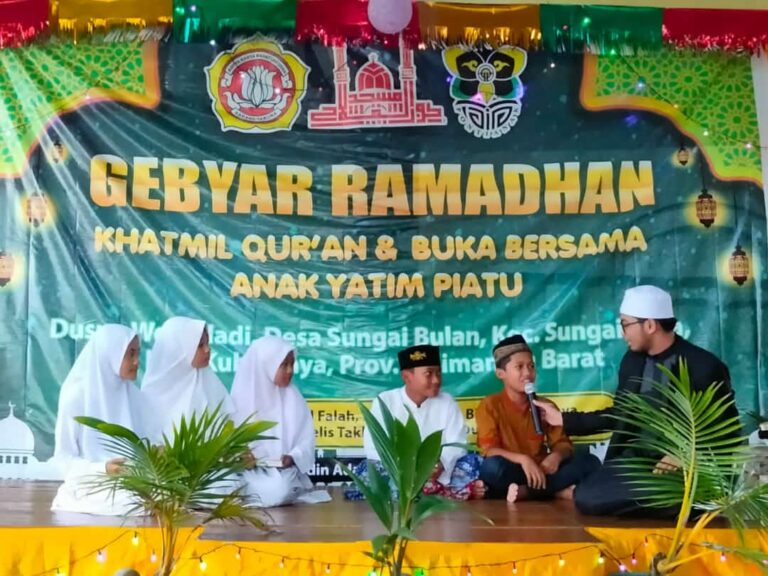 Gebyar Ramadhan, Program Studi IAT Bersama LPTQ Giat Khatmil Qur’an dan Buka Puasa Dengan Anak Yatim.