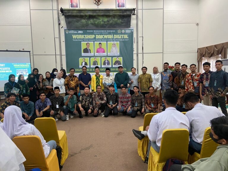 Angkatan 2020 Prodi Manajemen Dakwah Sukses Gelar Workshop Literasi DIgital