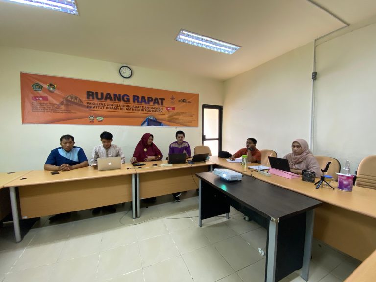 Rapat Pemantapan PKA-XV: Aplikasi SINTA Sebagai Terobosan Pelayanan Akademik di FUAD IAIN Pontianak