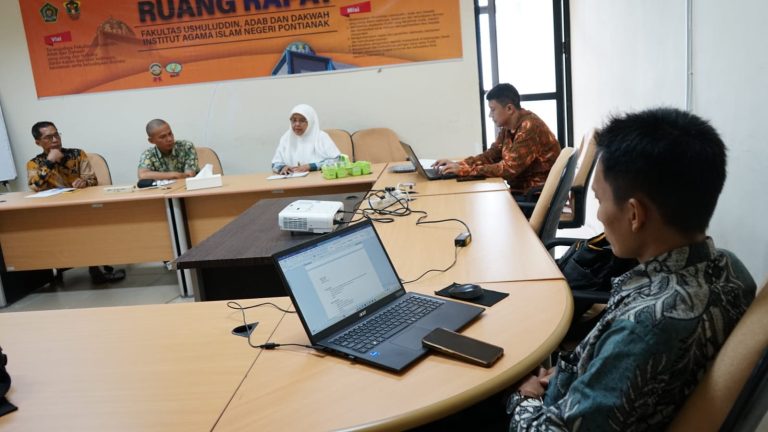 Rapat Pengusulan Kenaikan Jabatan Dosen Fakultas Ushuluddin, Adab, dan Dakwah IAIN Pontianak