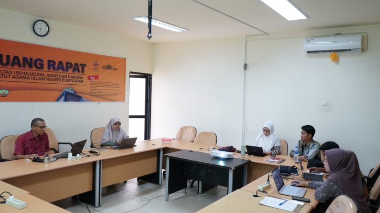 Rapat Persiapan Asesmen Lapangan Akreditasi Program Studi Psikologi Islam, Fakultas Ushuluddin Adab dan Dakwah IAIN Pontianak