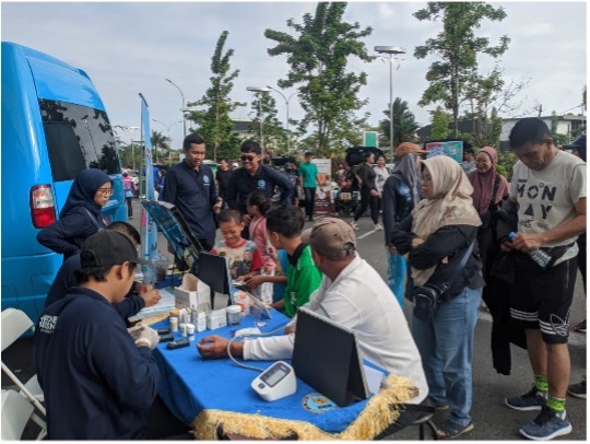 Bnnp Kalbar Gelar Stand Layanan Kesehatan dan Edukasi Narkoba: Cek Kesehatan Geratis Sambil Meningkatan Kesadarn