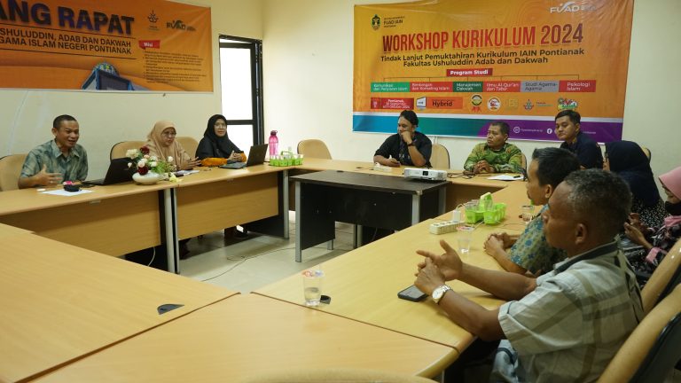 Rapat Pembentukan dan Pengusulan Program Studi Baru di FUAD  IAIN Pontianak