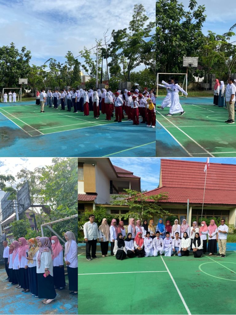 Upacara Memperingati hari Kesaktian Pancasila di SLB-B Darma Asih Pontianak