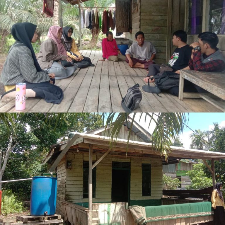 Tim Lazismu dan Mahasiswa MD Observasi Kebutuhan Renovasi Masjid Sungai Bulan