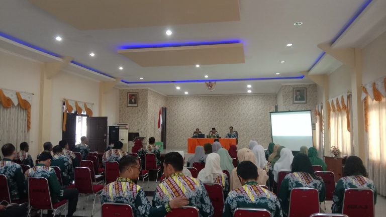 Mahasiswa PPL Manajemen Dakwah IAIN Pontianak Bergabung dalam Sosialisasi dan Evaluasi Aplikasi SRIKANDI