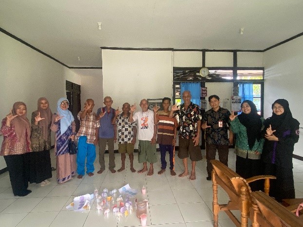 BIMBNGAN KE 2 DAN EVALUASI BERSAMA DOSEN PEMBIMBNG PPL  DI UPT PANTI SOSIAL MULIA DHARMA     