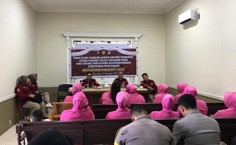 Mahasiswa Psikologi Islam IAIN Pontianak Ikut Serta dalam Kegiatan Profil Klinis Psikologi di Polsek Pontianak Utara oleh Psikologi Biro SDM Polda Kalbar