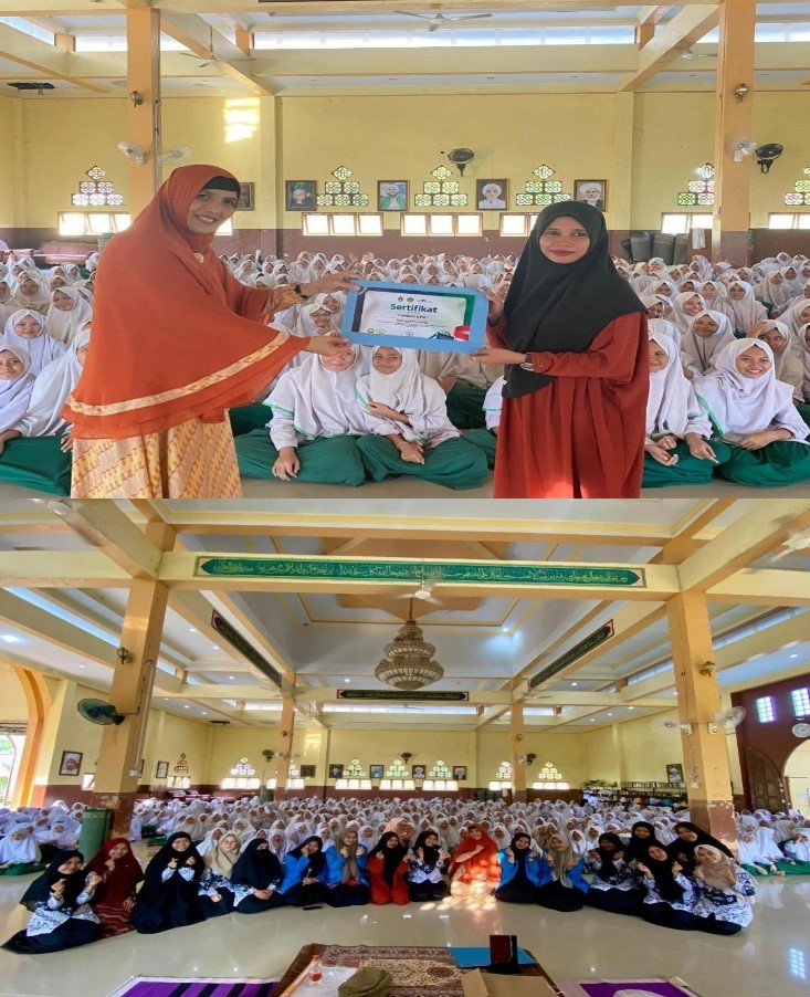 Perpisahan serta Pelepasan Mahasiswa Ppl Program Studi Bimbingan dan Konseling Islam Oleh Dosen pembimbing di Pesantren Darunnaim Putri