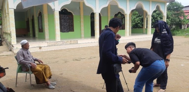 MAHASISWA MANAJEMEN DAKWAH MEMBANTU PEMBUATAN KONTEN GERAKAN INFAQ BERAS MUNZALAN