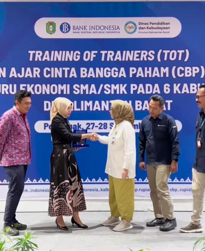 Training of Trainers Tahap 2 di Pontianak : Kolaborasi Bank Indonesia dan Dinas Pendidikan Kalimantan Barat Sukses Digelar